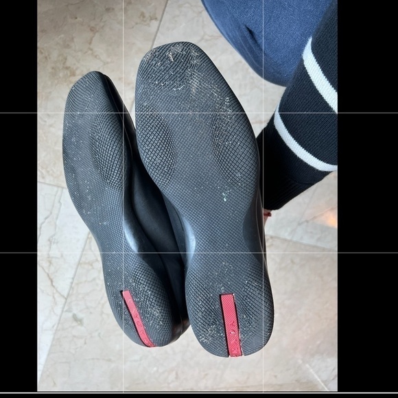 Prada Black Ankle Boot Mens Size 6.5 - Picture 13 of 14